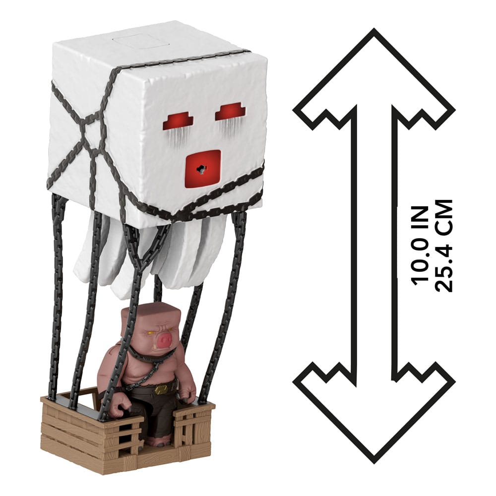 figurine minecraft le film blast attack ghast mattel