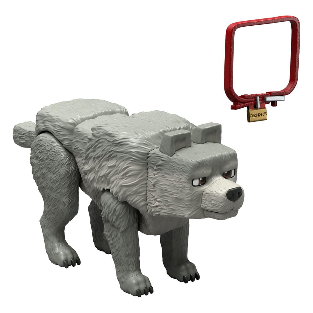 figurine minecraft le film dennis le loup mattel