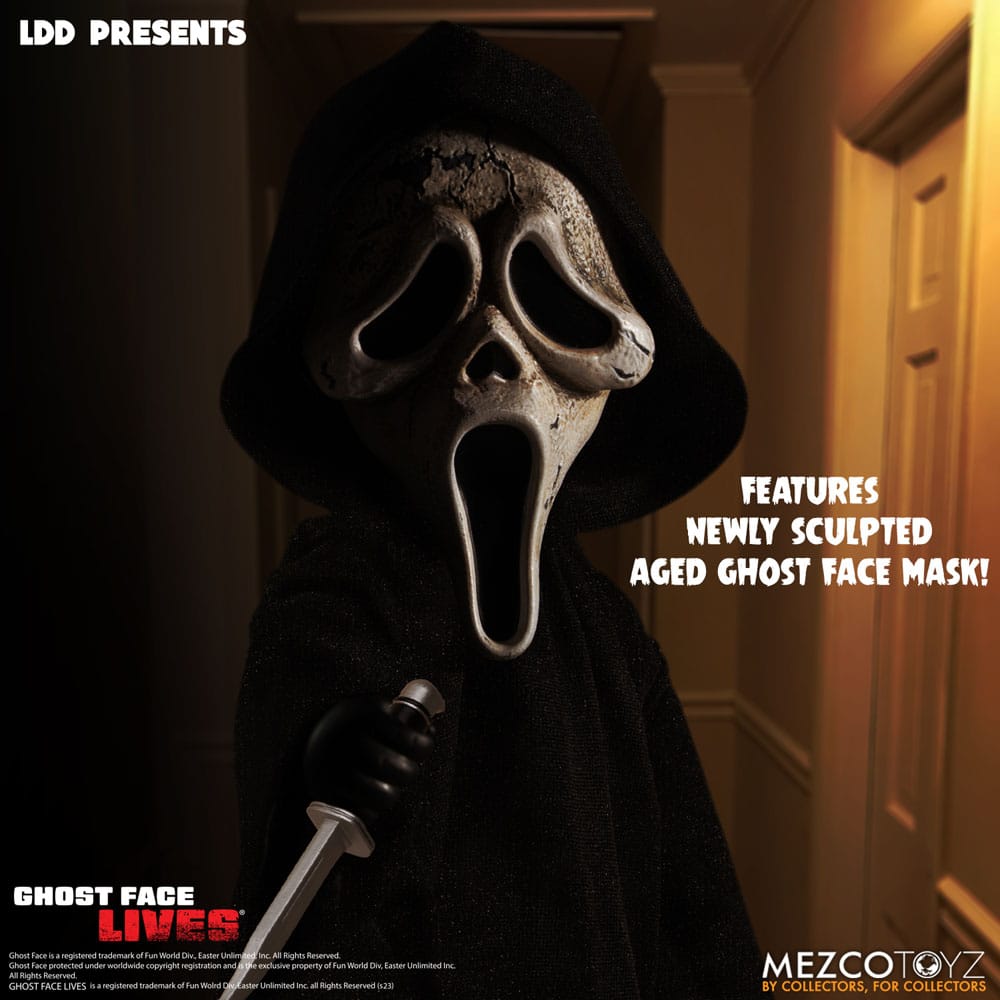 poupee-scream-ghost-face-zombie-edition-mezco-toys