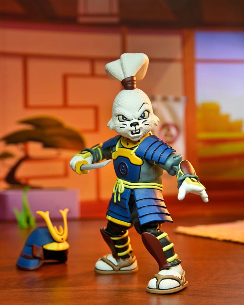 teenage mutant ninja turtles cartoon 7 scale action figures ultimate samurai usagi yojimbo neca