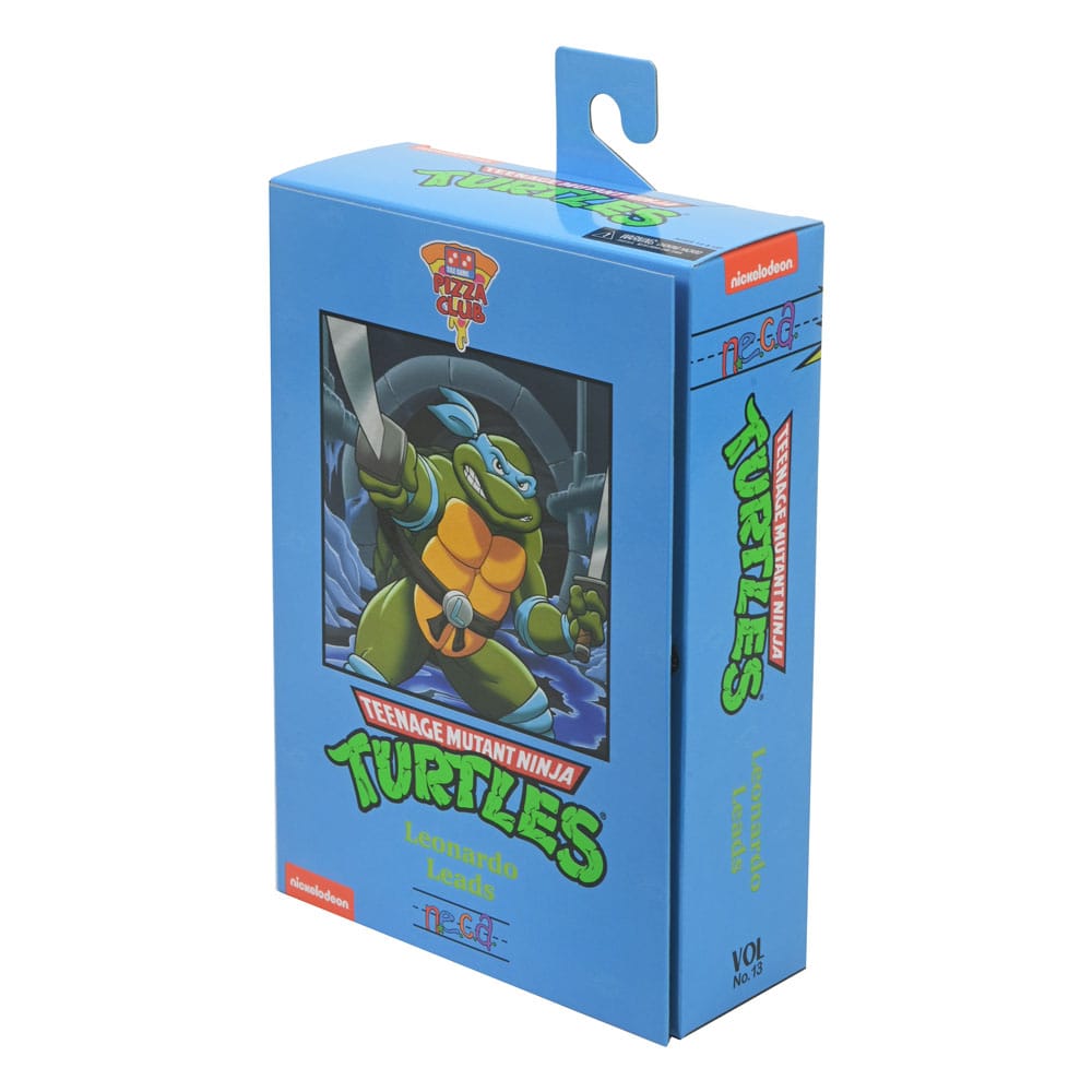 teenage mutant ninja turtles cartoon 7 scale action figure ultimate leonardo neca