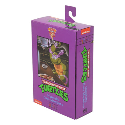 teenage mutant ninja turtles cartoon 7 scale action figure ultimate donatello neca