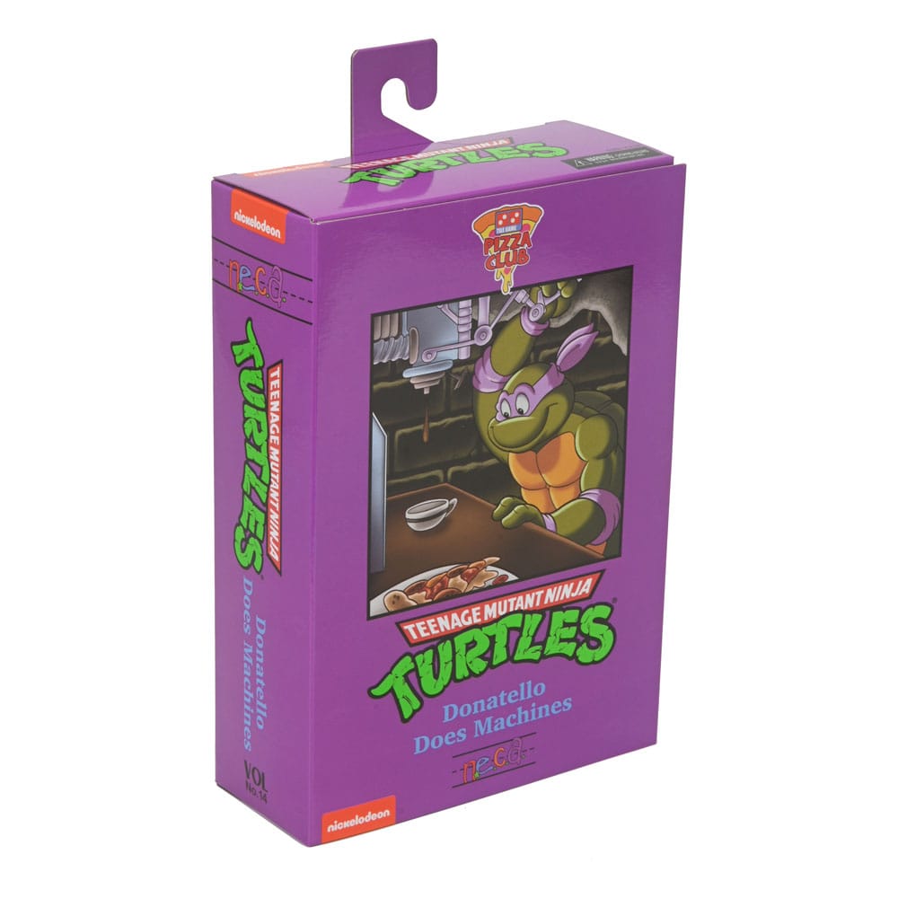teenage mutant ninja turtles cartoon 7 scale action figure ultimate donatello neca