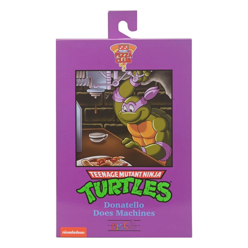 teenage mutant ninja turtles cartoon 7 scale action figure ultimate donatello neca