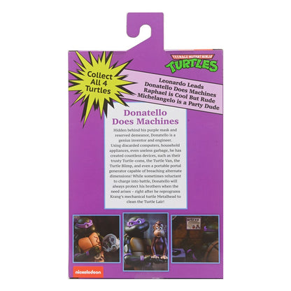 teenage mutant ninja turtles cartoon 7 scale action figure ultimate donatello neca