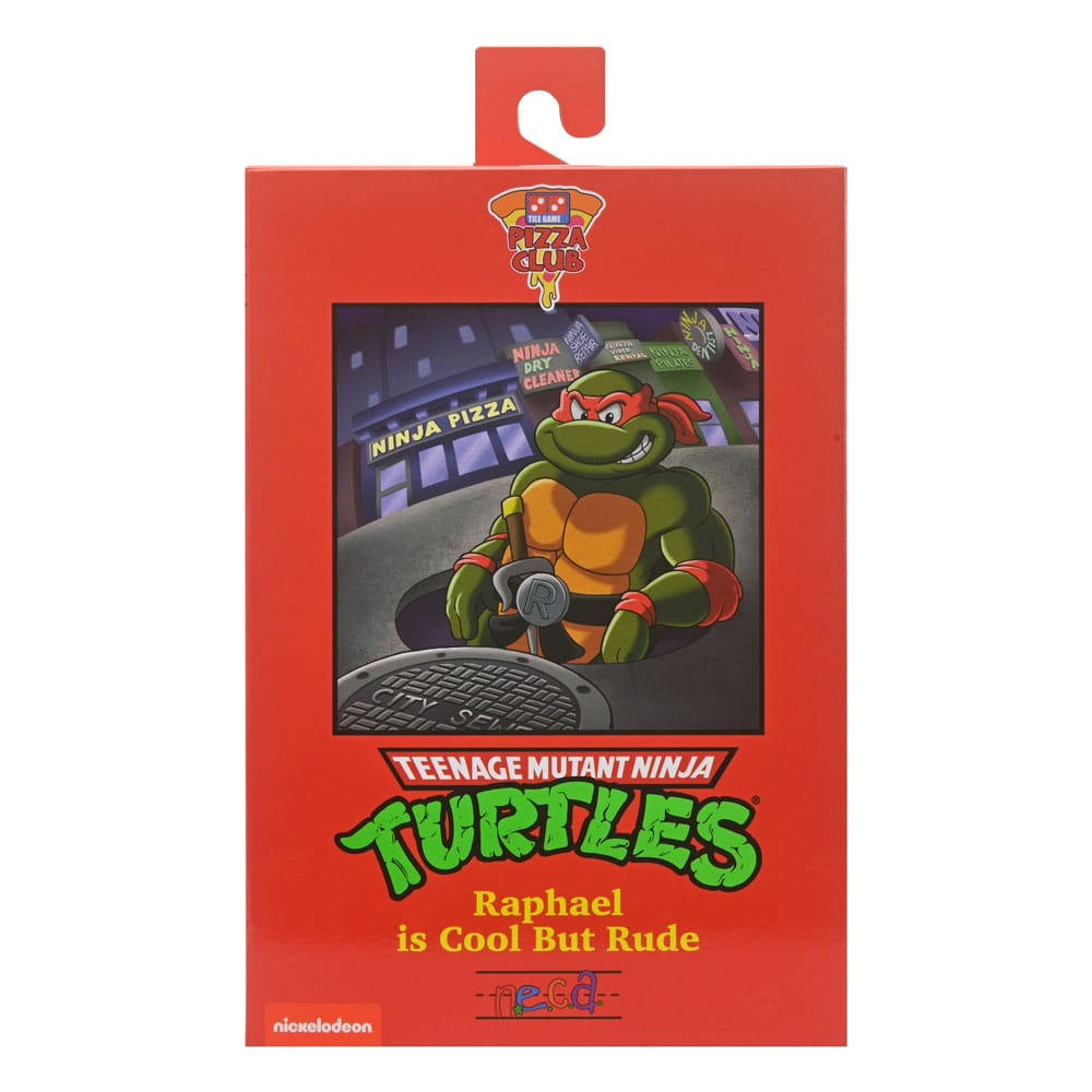 teenage mutant ninja turtles cartoon 7 scale action figure ultimate raphael neca