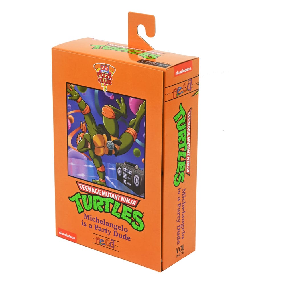 teenage mutant ninja turtles cartoon 7 scale action figure ultimate michelangelo neca