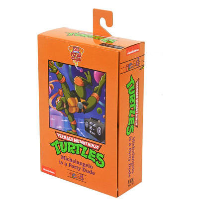 teenage mutant ninja turtles cartoon 7 scale action figure ultimate michelangelo neca