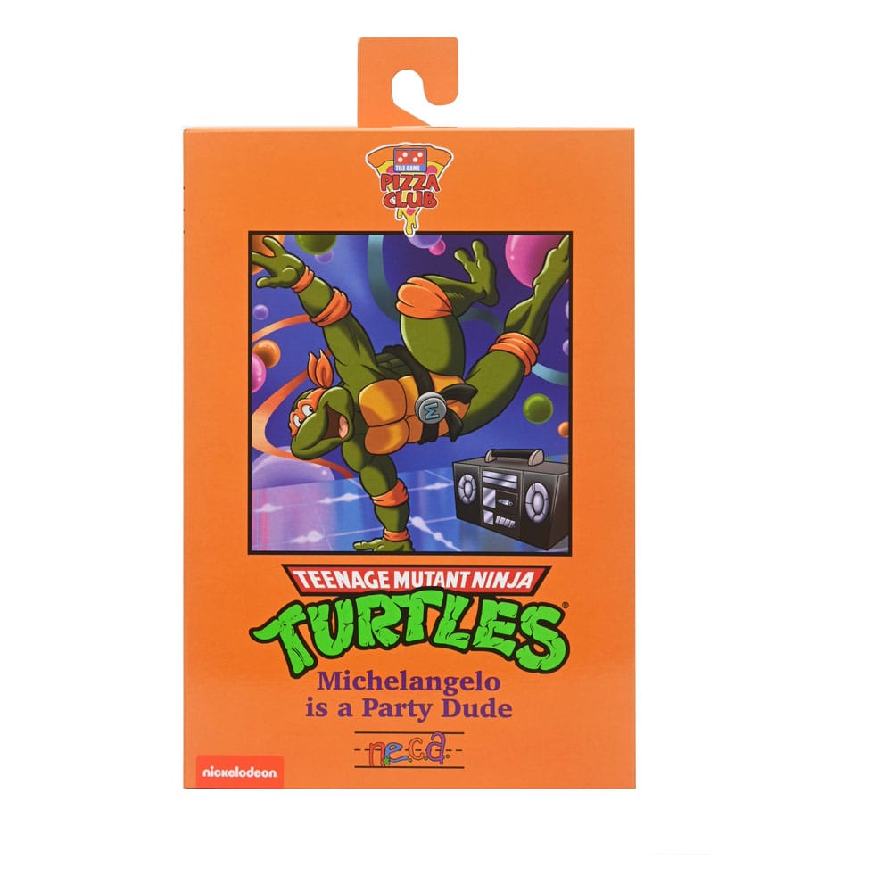 teenage mutant ninja turtles cartoon 7 scale action figure ultimate michelangelo neca