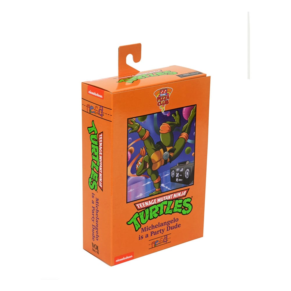 teenage mutant ninja turtles cartoon 7 scale action figure ultimate michelangelo neca