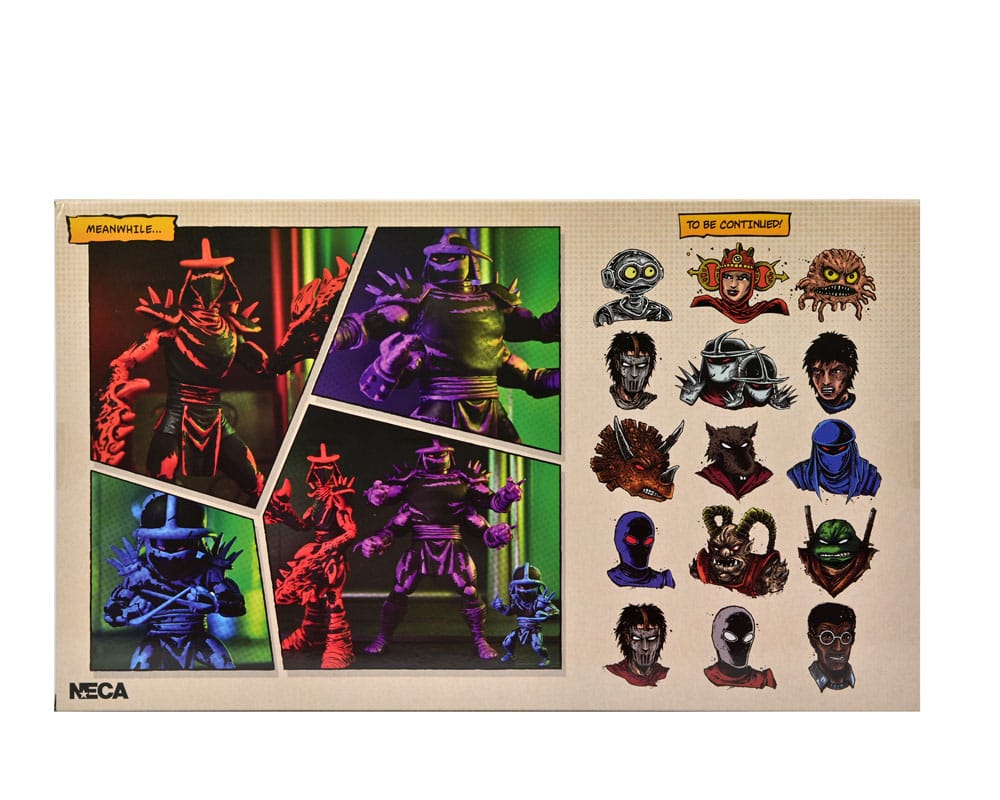 teenage mutant ninja turtles mirage comics 7 scale action figure shredder clones box set neca
