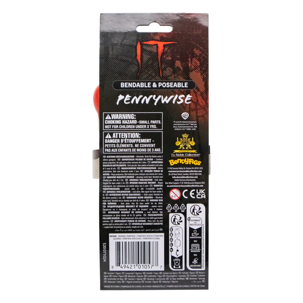 bendyfigs ca pennywise noble collection