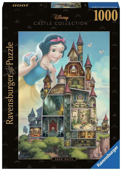 puzzle disney castle collection blanche neige ravensburger
