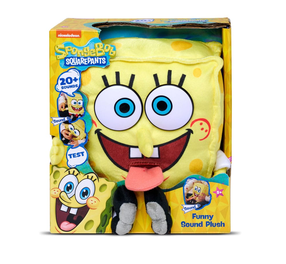 peluche sonore bob l eponge bob simba