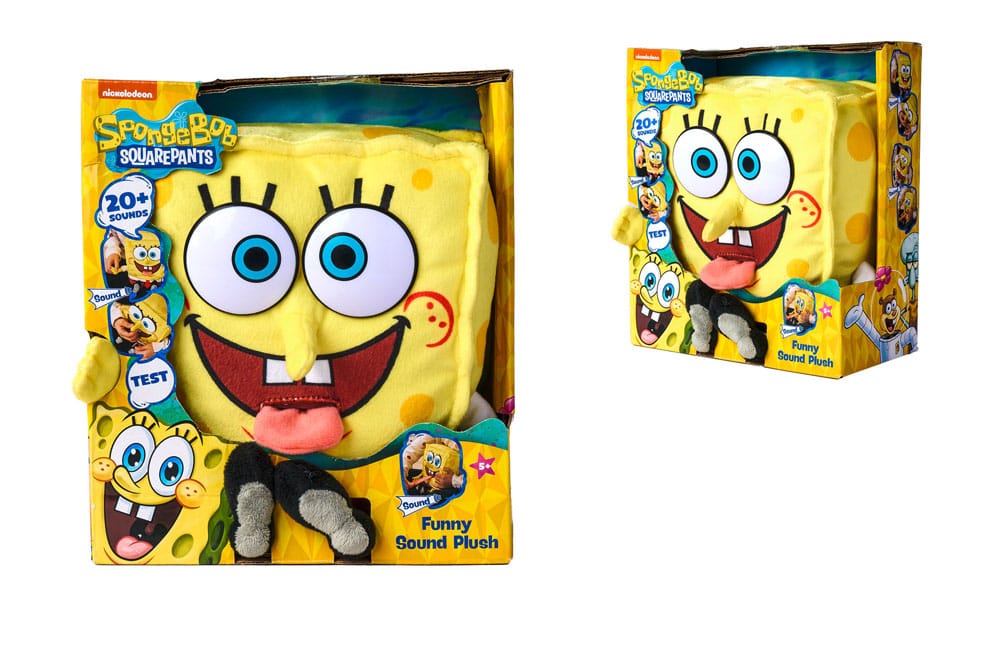 peluche sonore bob l eponge bob simba