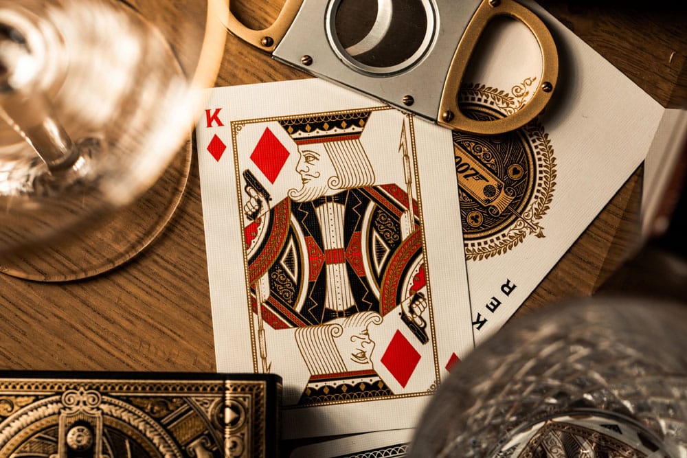 james bond 007 playing cards theory11