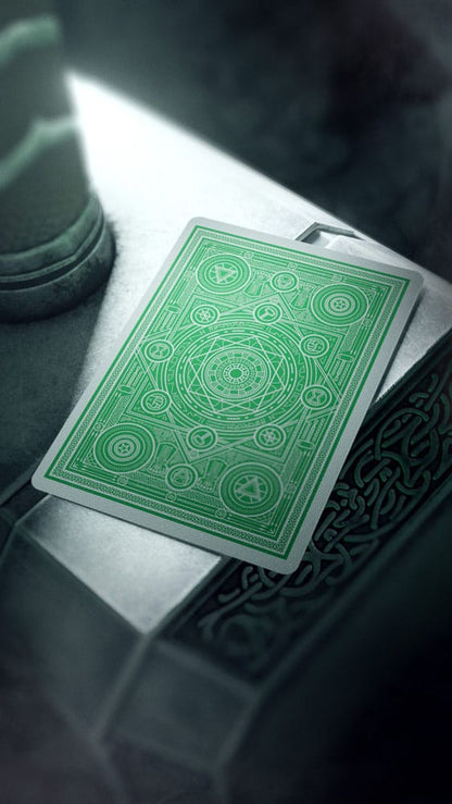 avengers green edition playing cards theory11