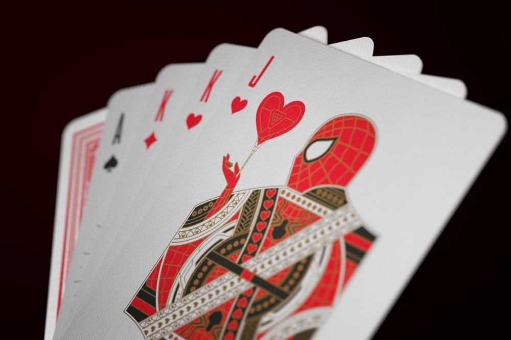 avengers red edition playing cards theory11