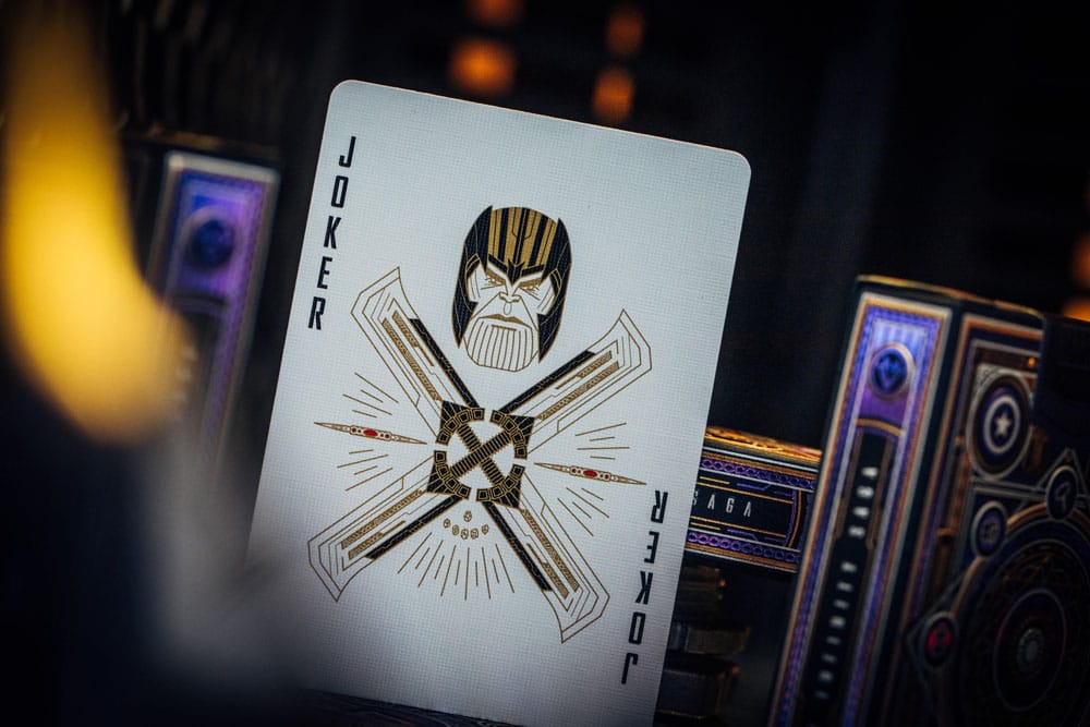 avengers blue edition playing cards theory11