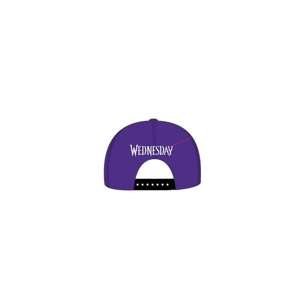 casquette-hip-hop-mercredi-nevermore-logo-heroes-inc