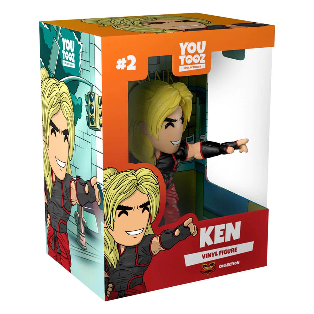 street fighter vinyl figurine ken youtooz