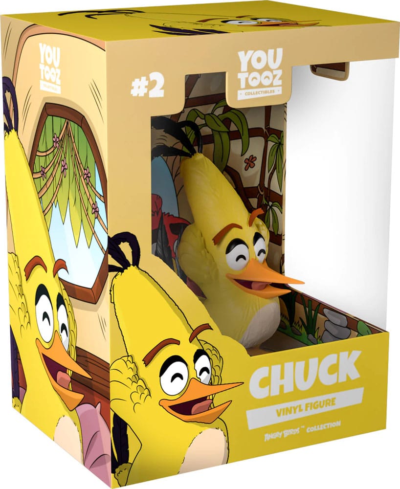 angry birds vinyl figurine chuck youtooz