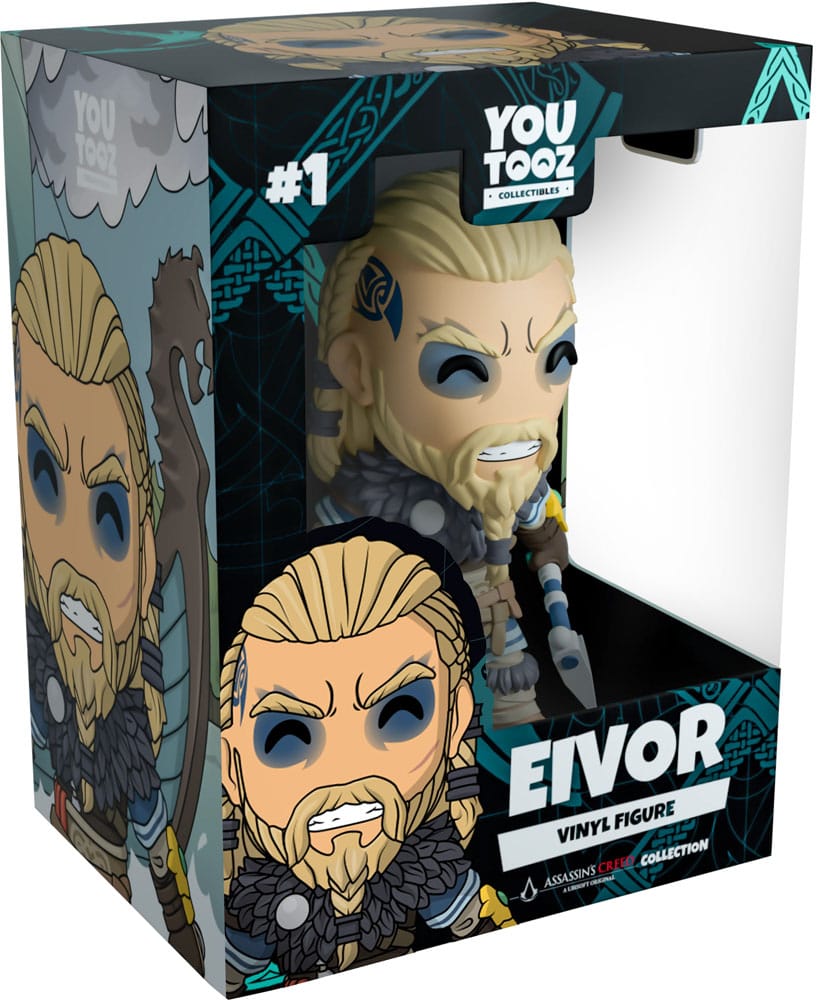 assassins creed vinyl figurine eivor youtooz